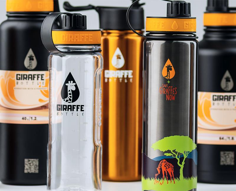 Giraffe Bottle is worldwide!