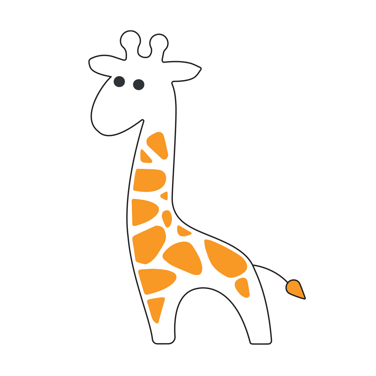 Our Mascot Giraffey McBottle