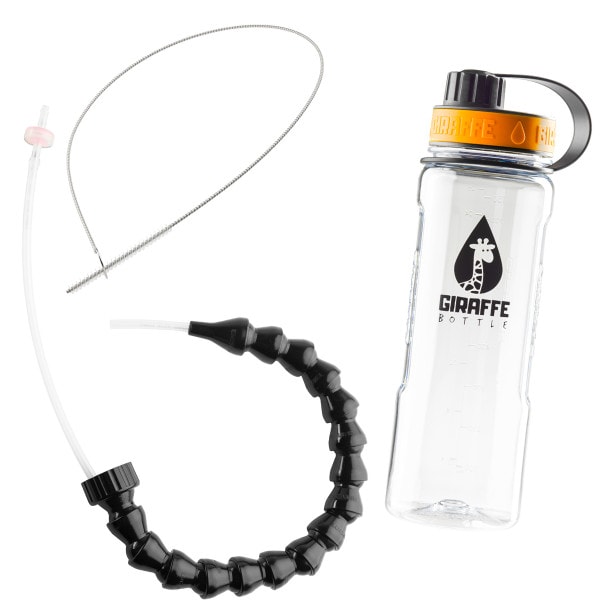 Giraffe Bottle Tower Hands Free Drinking