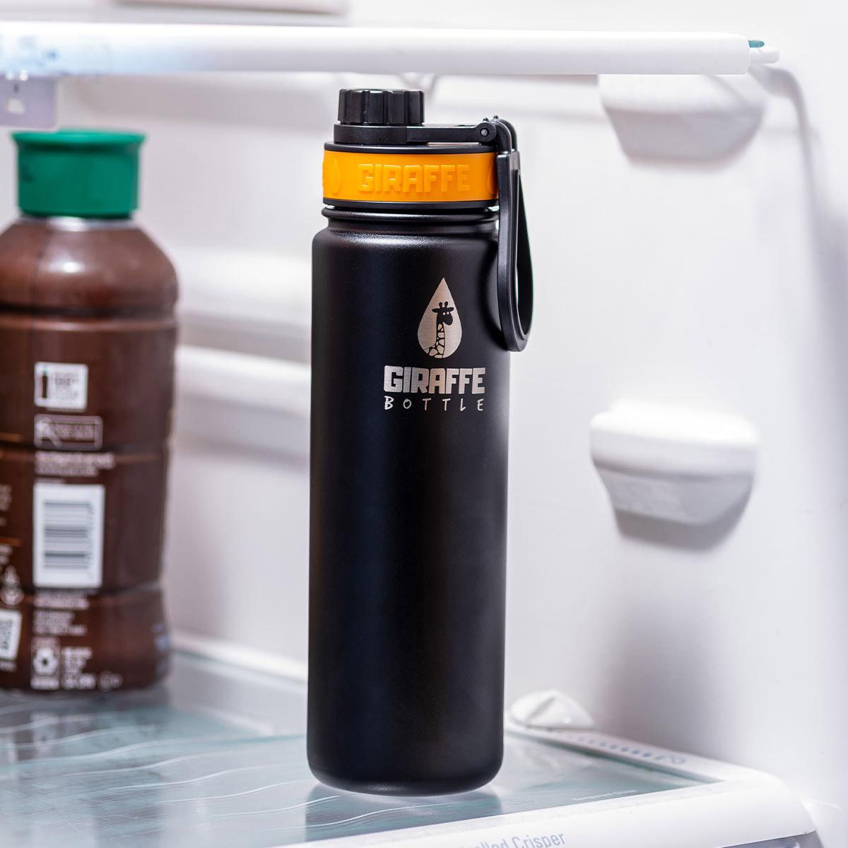 Tower XL Hands Free Drinking Stainless Steel | Giraffe Bottle